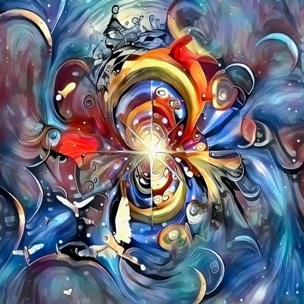 Vivid Illusion Print