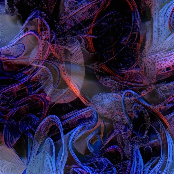 Vivid Magical Abstract Print