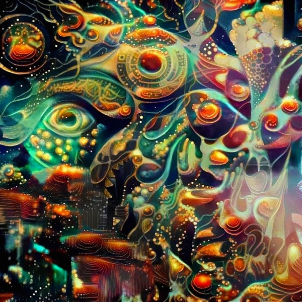 Vivid Masquerade Print