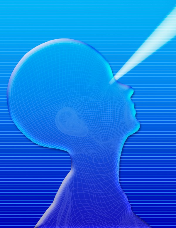 Water Head Print