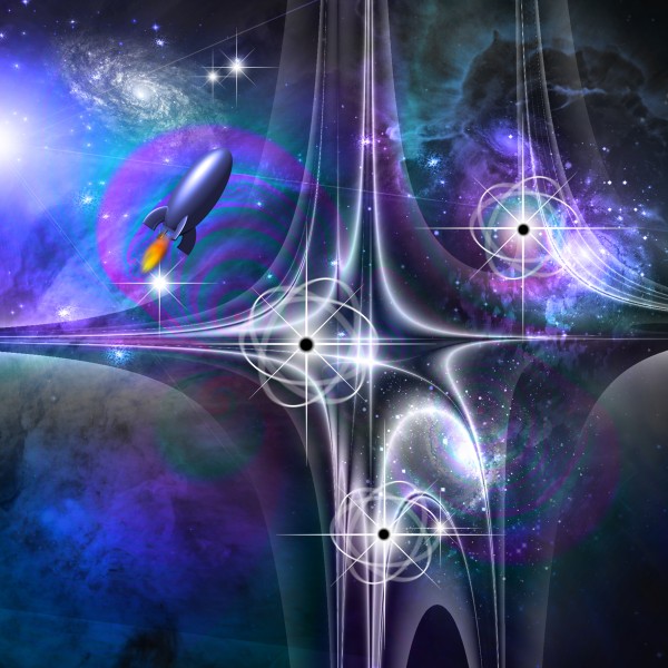 Retro Science Fiction Art by Bruce Rolff