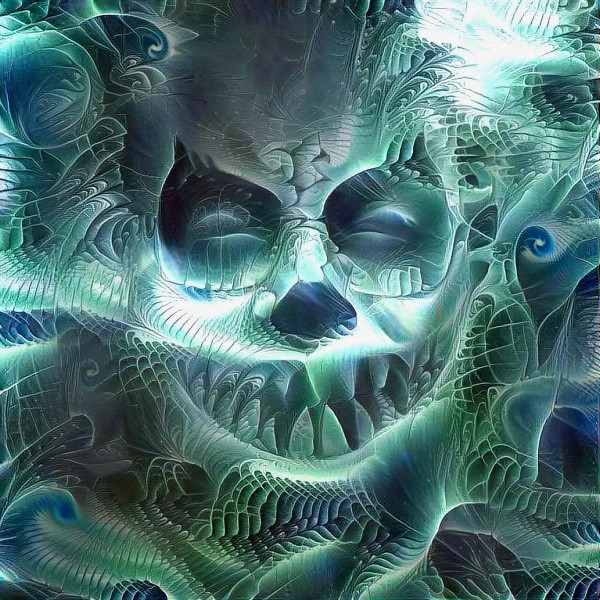 Scary Face Print