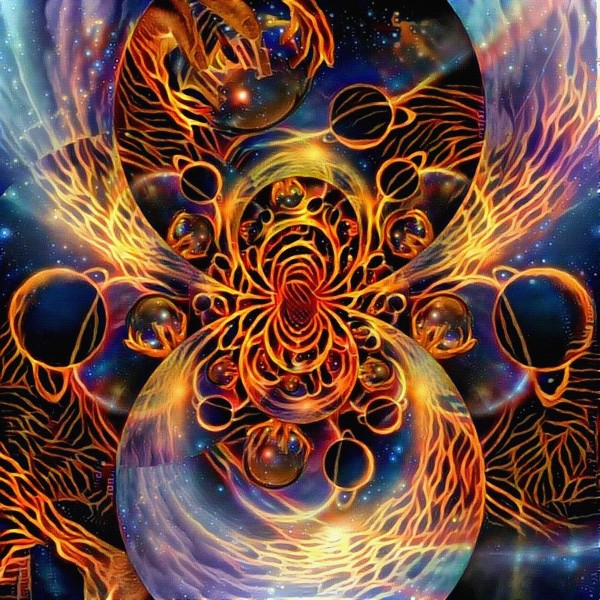 Colorful space by Bruce Rolff