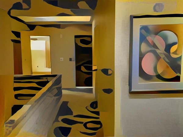 Abstract room Print