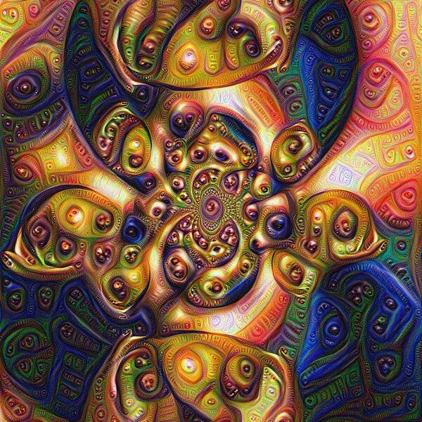 Abstract Fractal Print