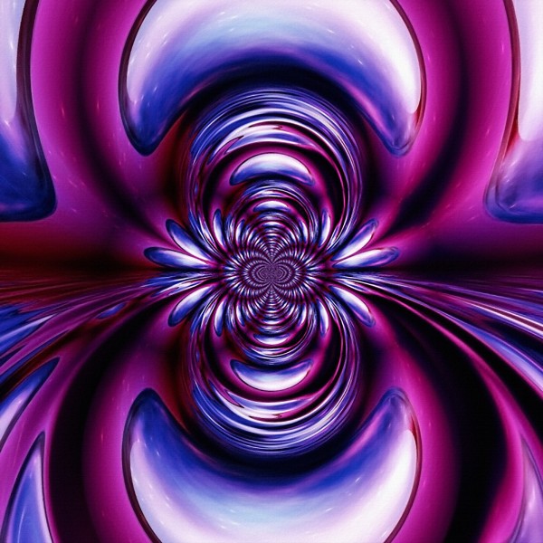 Purple Space Print