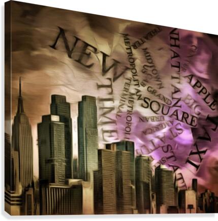 Manhattan Canvas Print