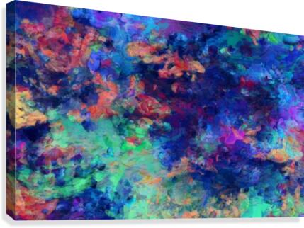 Abstract Colors Canvas Print