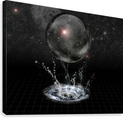 Crystal Sphere Canvas Print