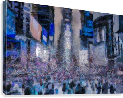 Times Square Canvas Print