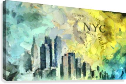 Manhattan Canvas Print
