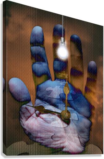 Machine time Canvas Print
