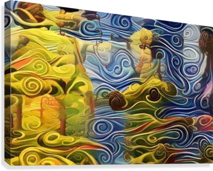 Fairy forest Canvas Print