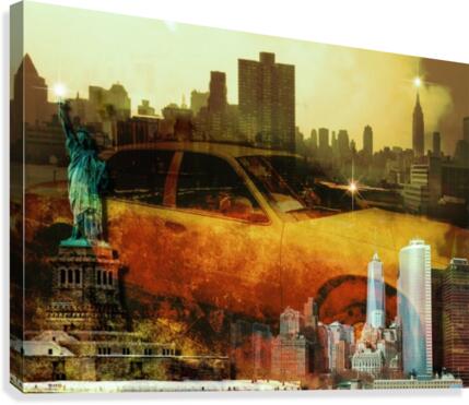 NYC Composition Canvas Print