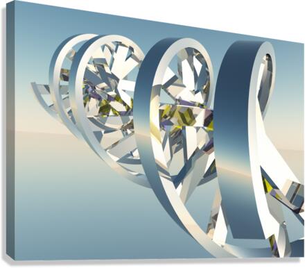 DNA Canvas Print