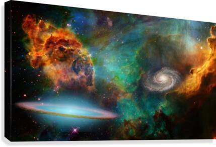 Deep Space Canvas Print