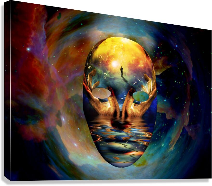 Mask Canvas Print