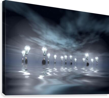 Ideas generators Canvas Print