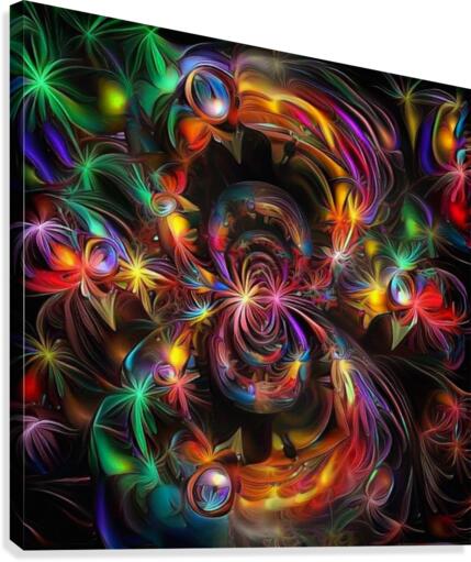 Faceless man Canvas Print