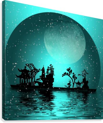 Asia Landscape Canvas Print