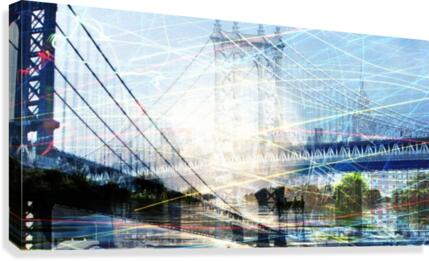 NYC Composition Canvas Print