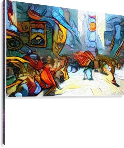 Times Square Canvas Print