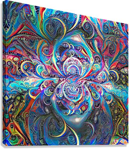 Ethnic Pattern Canvas Print