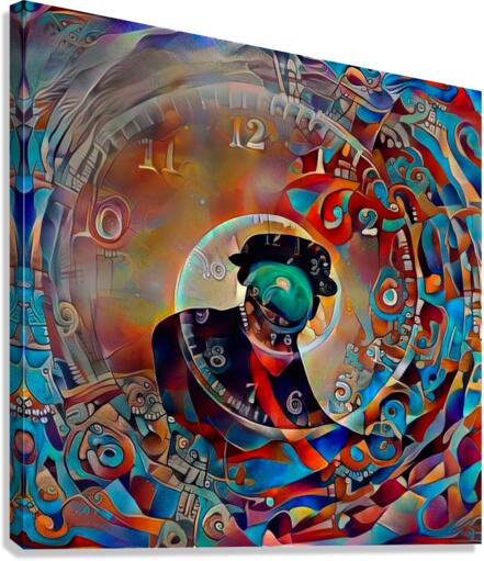 Time Vortex Canvas Print