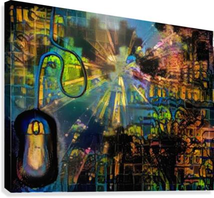 Computer Mouse Canvas Print