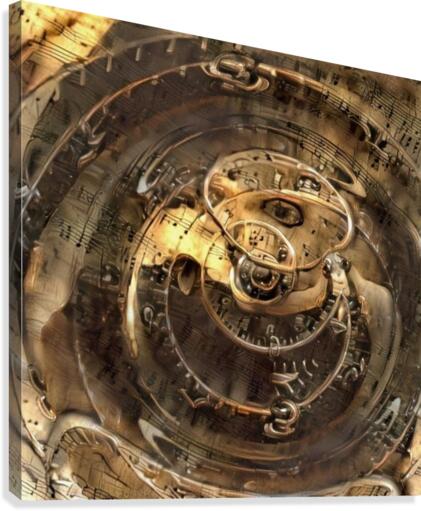 Time Vortex Canvas Print