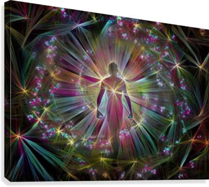 Human Light Canvas Print