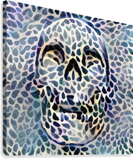 Skull Pattern Canvas Print