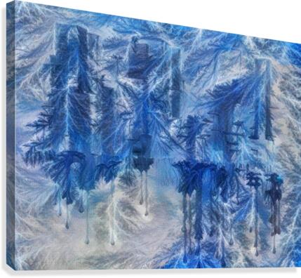 Frozen City Canvas Print