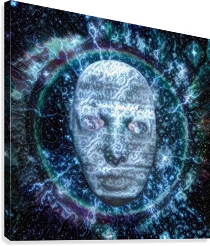 Ghost Face Canvas Print