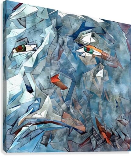 Ice Man Canvas Print
