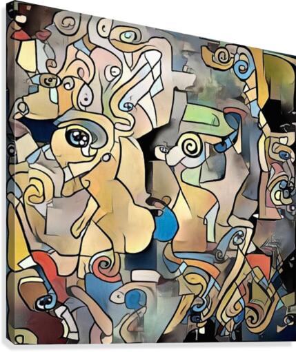 Classic Abstract Canvas Print