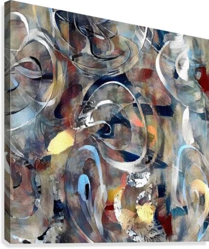 Abstract Canvas Canvas Print