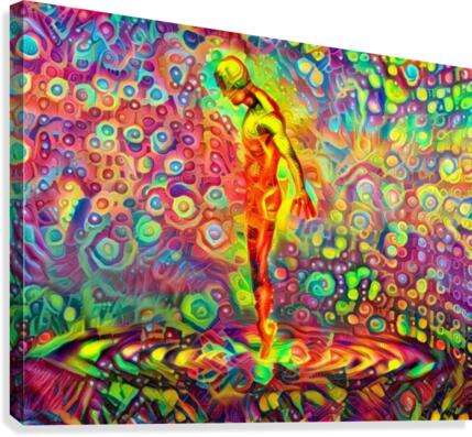 Cyborg Canvas Print