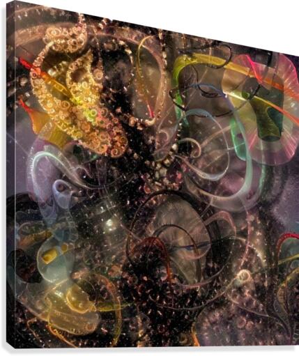Abstracted Forms Canvas Print