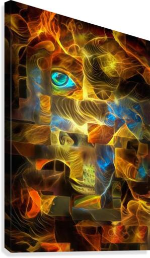 All seeing Eye Canvas Print