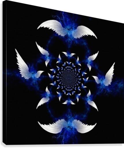 Angelic Wings Canvas Print