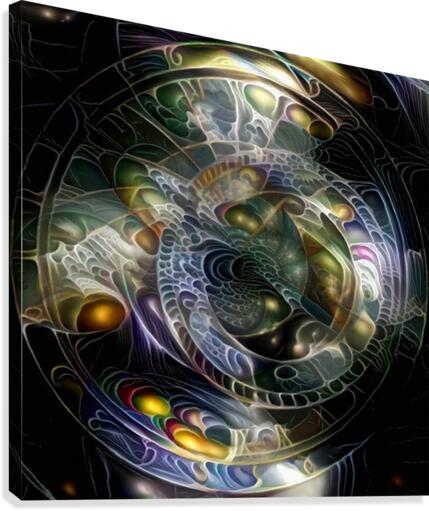 Astronomical Clock Canvas Print