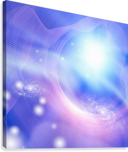 Galaxies Canvas Print