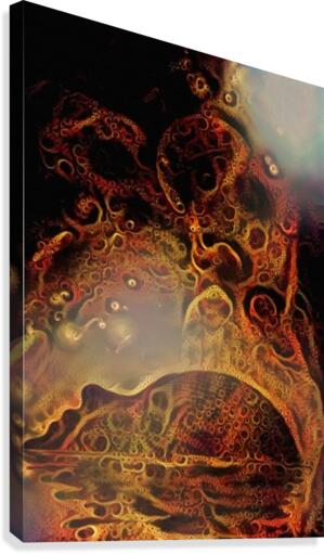 Sci-Fi Abstract Canvas Print