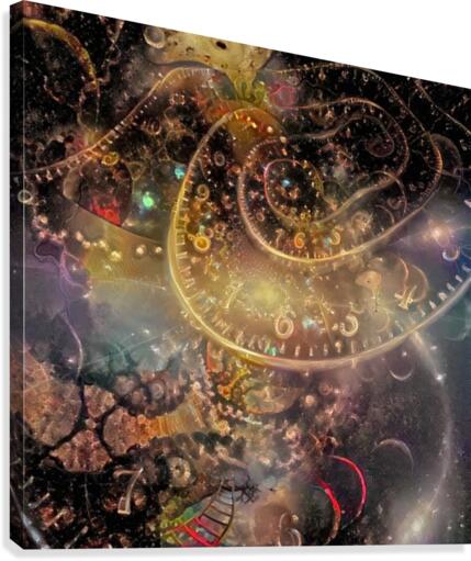 Time Spirals Canvas Print