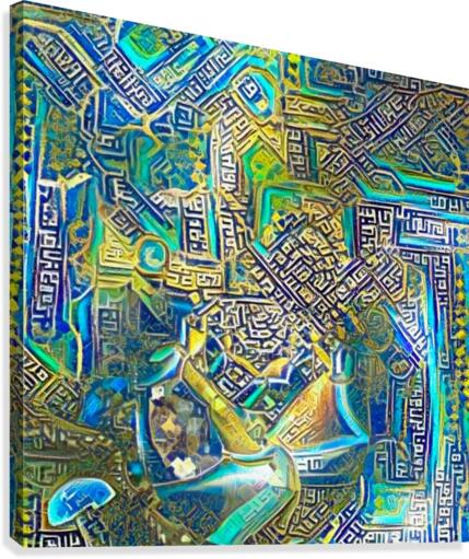 Ethnic Pattern Canvas Print