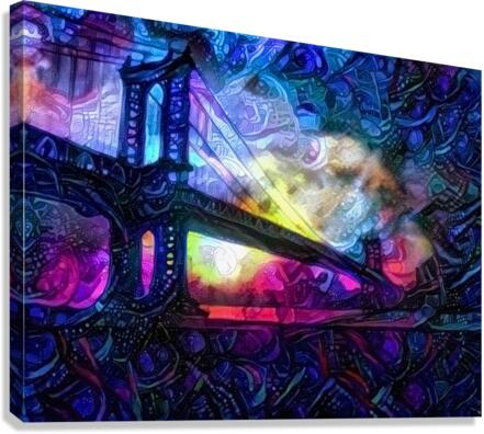 Manhattan Bridge Canvas Print