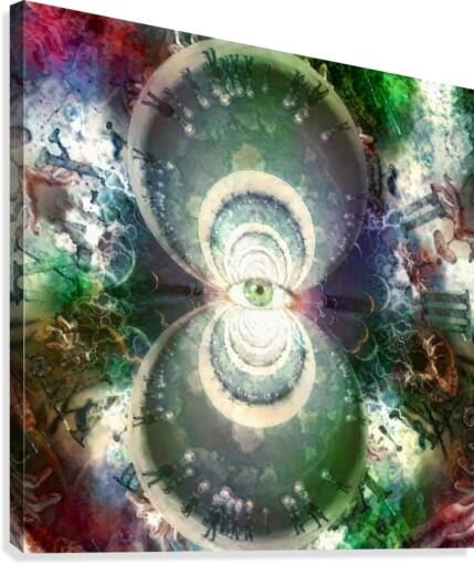 All seeing Eye Canvas Print
