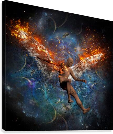Fallen Angel Canvas Print