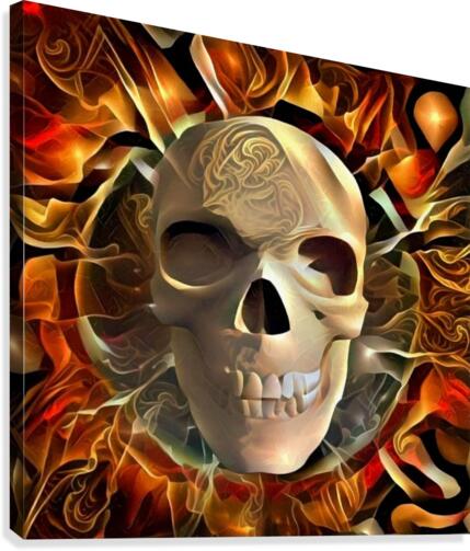 Skull Canvas Print